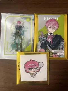 にじさんじ 8周年 皇れお メタルカード 特典クリアカード ステッカー