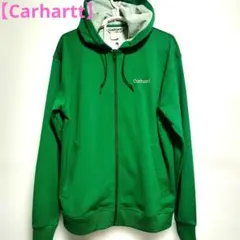 【Carhartt】フルジップパーカー グリーン L~LLサイズ位