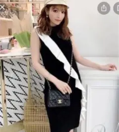 新品未使用　Rady フリルニットワンピース
