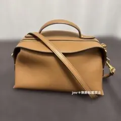 ZARA シティバッグ キャメル ブラウンのサムネイル