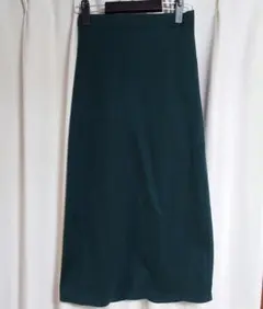시마무라 Lutique 좁은 스커트 롱 스커트 M 사이즈 그린