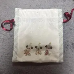 東京ディズニーリゾート クリスマス リルリンリン　巾着