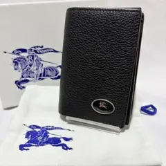 現行品　未使用級　バーバリー　ナイトスタンプ バイフォールド　チェック