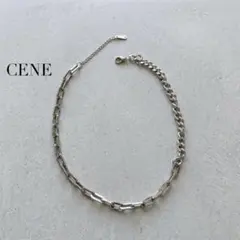 CENE セネ ボリュームチェーンネックレス シルバー サージカルステンレスのサムネイル