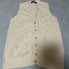 値下げ！イーストボーイニットベスト白