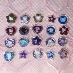 サンリオ　おはじきシール　20種類　おすそ分け