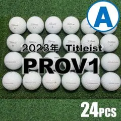 【S113】【S90】PRO V1 白 年 ロストボール 24球✖️24球 A41】 Titleist PROV1X白 2023年 ロストボール 24球 - メルカリ