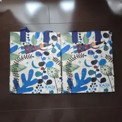 KALDI　カルディ　オトノハ　エコバッグ　2枚セット　新品未使用