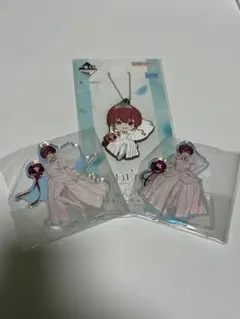 一番くじ ホロライブ アクリルスタンド 宝鐘マリン 2種 ラバーチャーム 1種