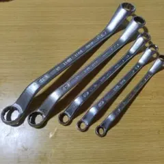 TONE TOOL メガネレンチ 5本セット
