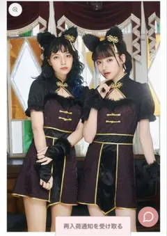 クリアストーン コスプレ チャイナ キャット ハロウィン
