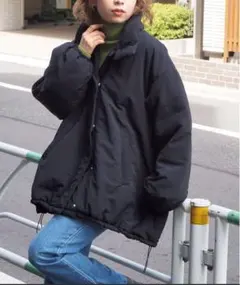 tiptop ボリュームシルエット 2way中綿ブルゾン