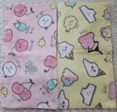 新品　おえかきさん　ハンドタオル　2枚