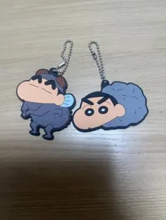 ‼️値下げ‼️クレヨンしんちゃん ラバーキーホルダー 2個セット