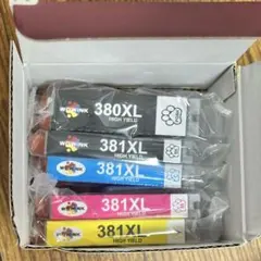 キャノン BCI-380XL BCI-381XL 互換インク 使用期間内のサムネイル