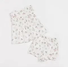 petit main プティマイン　セットアップ　花柄