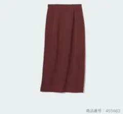 UNIQLO ストレッチダブルフェイスナロースカートのサムネイル