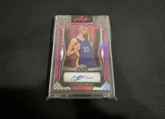 Cameron Brink 直筆サインカード　leaf panini topps