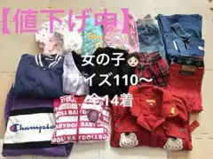 女の子　サイズ110cm〜14着のサムネイル
