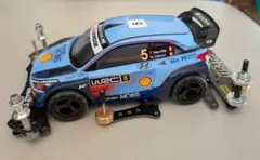 値下げ　ミニ四駆 MEシャーシ ヒュンダイ i20 WRC 完成品 2026年最新】ヒュンダイ ミニ四駆の人気アイテム - メルカリ