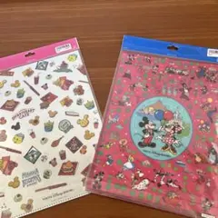 東京ディズニーリゾート クリアファイル 2枚セット