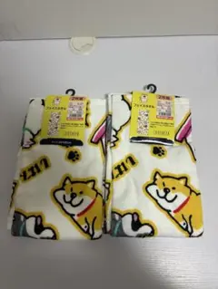 しばんばん SHIBANBAN フェイスタオル 柴犬　4枚セット