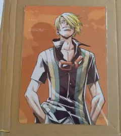 【未開封】ONE PIECE　下じき　サンジ　希少