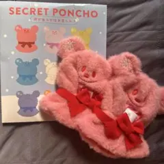 ディズニーストア　シークレットポンチョ　レッド