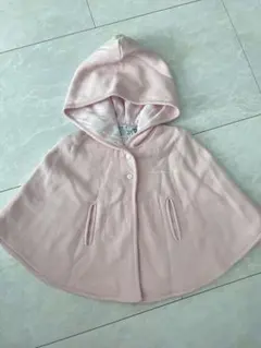 agnes b. ベビー ポンチョ ピンクのサムネイル