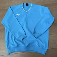 MIZUNO Vネック プルオーバー ターコイズブルー Mサイズ
