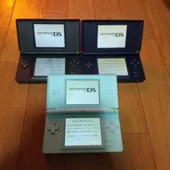 ニンテンドーDS Lite 本体 3色セット