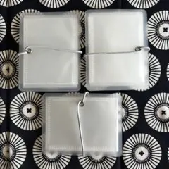 【美品】さっと開いて一覧できるカードファイル 3個セット 無印良品のサムネイル