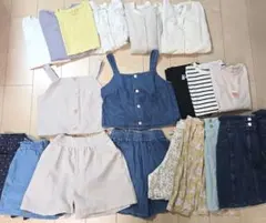 キッズ服女の子19着セット　140～160