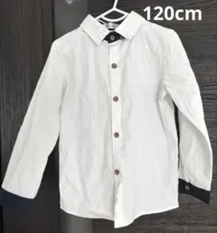 【匿名配送】キッズワイシャツ　120 入学卒園