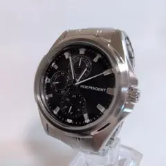 INDEPENDENT ソーラーマルチファンクション腕時計　[稼働品]