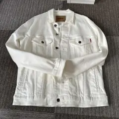 ホワイト デニムジャケット