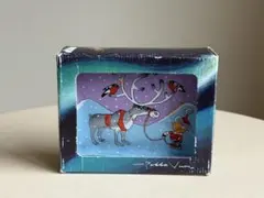 Boy Elf クリスマス ガラスカード イッタラ ペッカ・ヴオリ アラビア