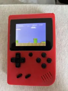 携帯型ゲーム機 本体 レッド レトロゲームのサムネイル