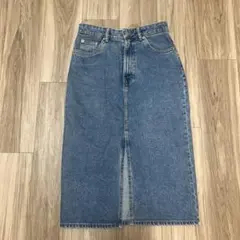 ZARA デニムタイトスカート