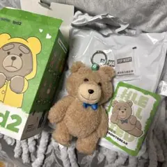 Ted2 Teddy Bear アクションぬいぐるみペンダント POPMART