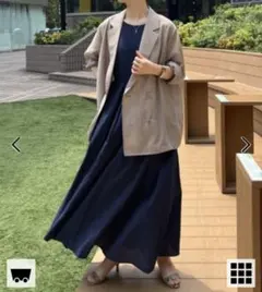 Rouge vif la cle ボイルエアリーシアーシャツジャケット