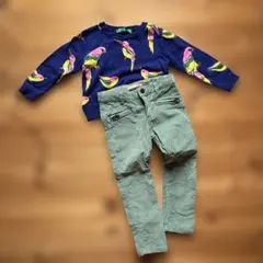 【人気セット】bonjour annika ニット ＆ ZARA パンツ 104