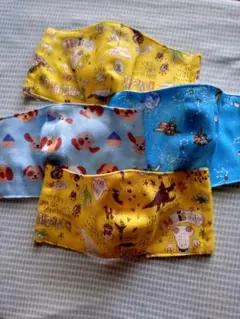 小学生　カバーマスク４枚セット