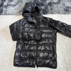 UNIQLO ブラック ダウンジャケット M
