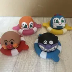 アンパンマン つなげて遊ぼう！おふろでぷかぷか 4個セット（連結可能）