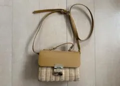 ☆安値！［ZARA］ラタン ショルダーバッグ☆