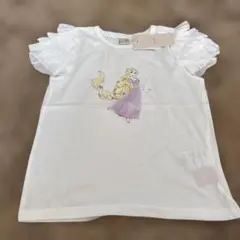 新品　プティマイン　ラプンツェル　チュール袖　半袖　tシャツ 130