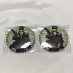 銀魂 戦闘前 缶バッジ グリッター 土方十四郎