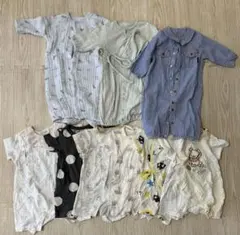 【即日発送】春夏ベビー　60〜70cm ツーウェイオール　ロンパース