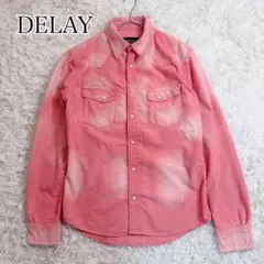 【極美品】DELAY by Win & Sons ウエスタンシャツ ダンガリーのサムネイル
